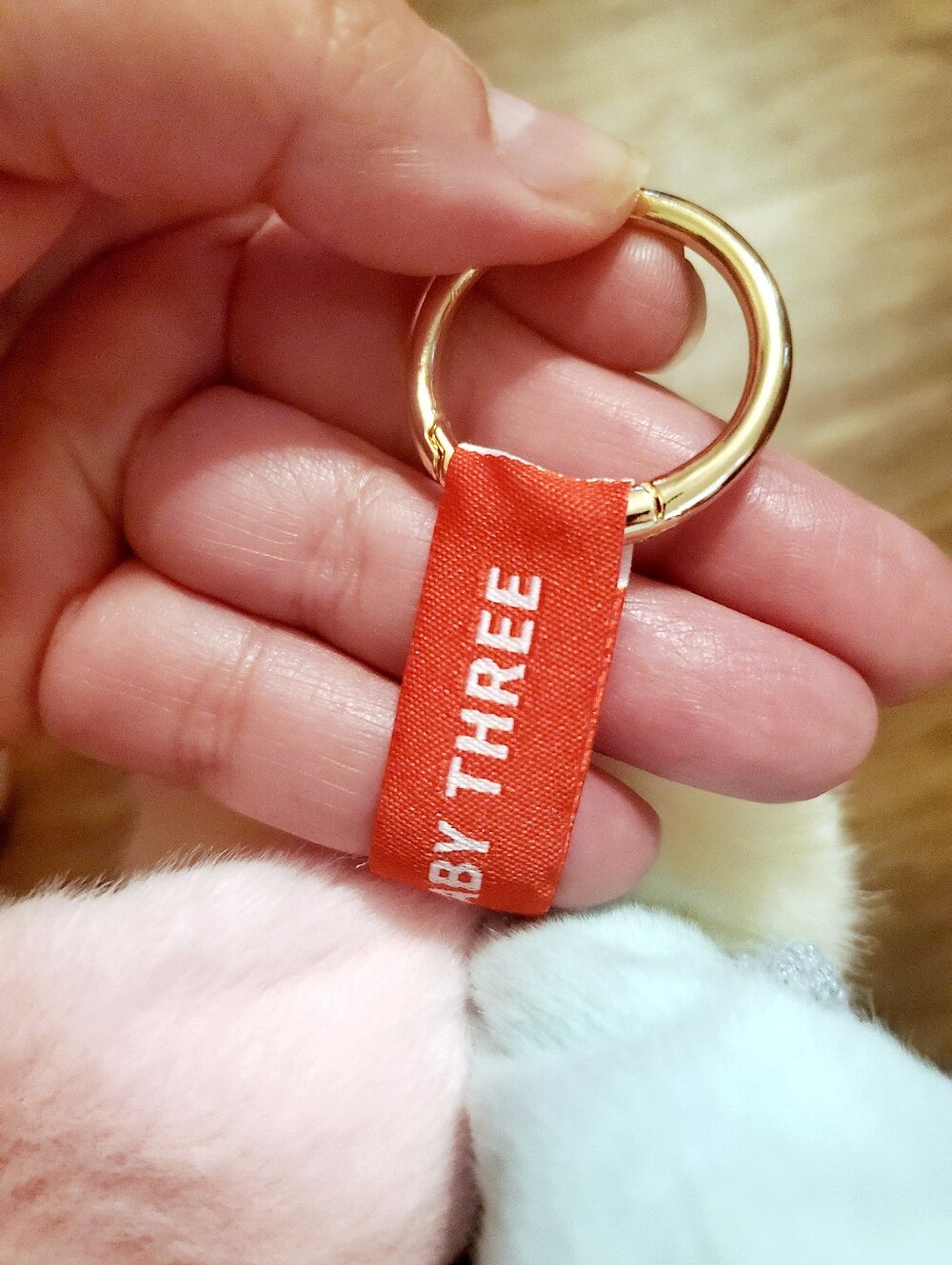 Baby Three Canary Rabbit Keychain - Picture 9 of 10